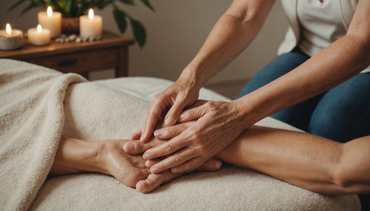 Réflexologie : une alliée naturelle pour apaiser les bouffées de chaleur et harmoniser le corps