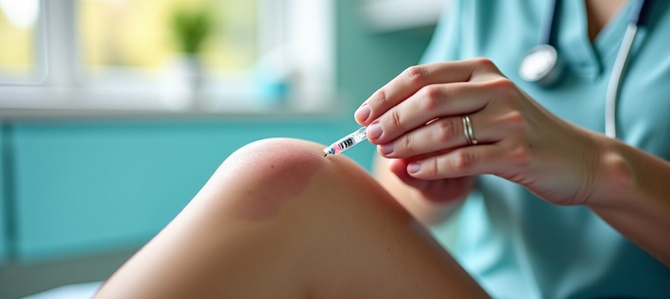 Perfusion sous-cutanée à la cuisse : avantages et méthode d'installation