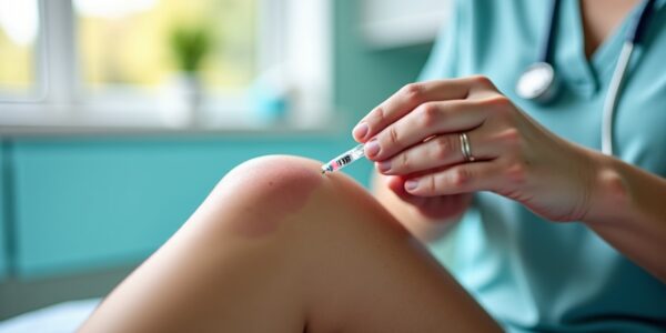 Perfusion sous-cutanée à la cuisse : avantages et méthode d'installation