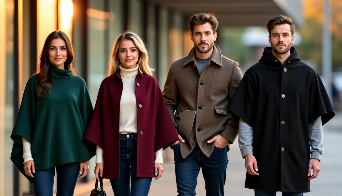 Poncho ou cape : 7 critères pour choisir selon sa morphologie et son usage