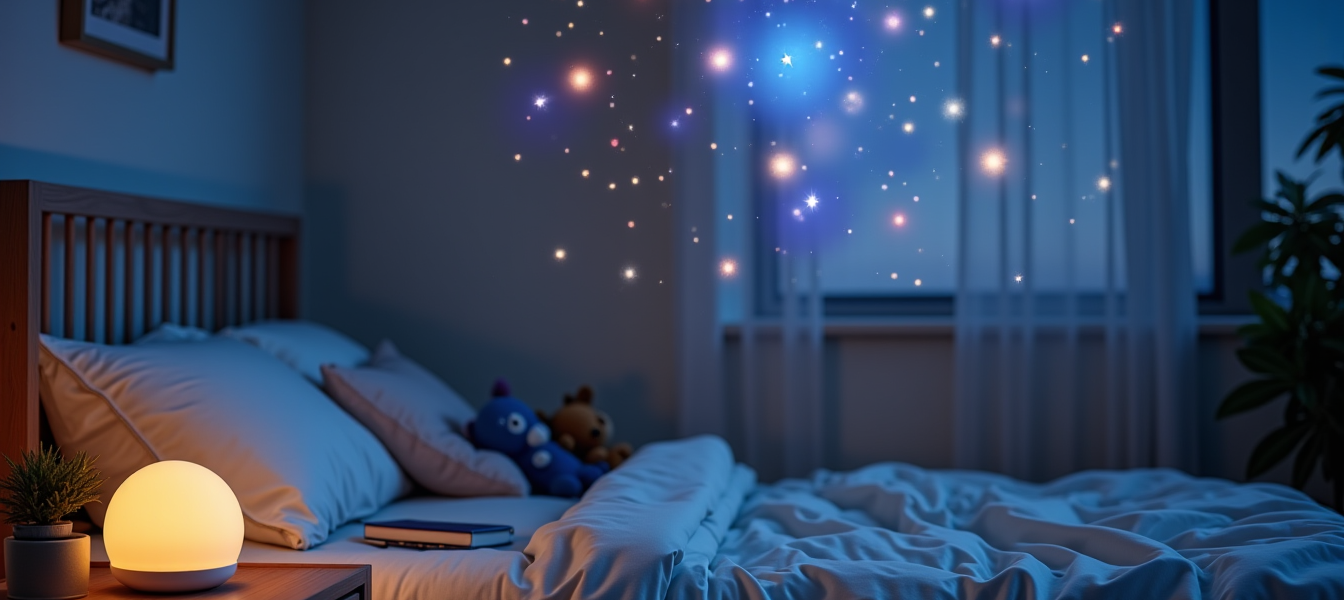 Veilleuse projecteur d'étoiles : ce que ça change vraiment pour le coucher